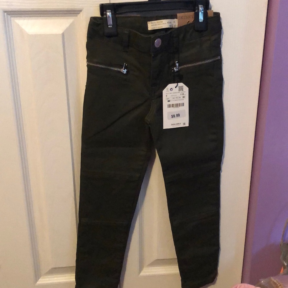 Zara girls skinny pants